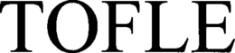TOFLE trademark