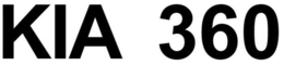 KIA 360 trademark