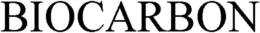 BIOCARBON trademark