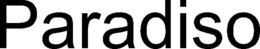 PARADISO trademark