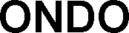 ONDO trademark