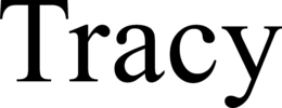 TRACY trademark