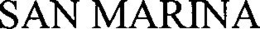 SAN MARINA trademark