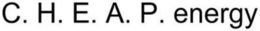 C.H.E.A.P. ENERGY trademark