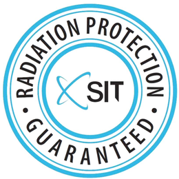 SIT · RADIATION PROTECTION · GUARANTEED trademark