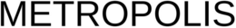 METROPOLIS trademark
