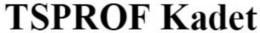 TSPROF KADET trademark