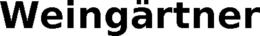 WEINGÄRTNER trademark