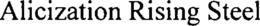 ALICIZATION RISING STEEL trademark