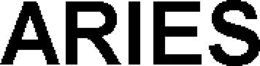 ARIES trademark