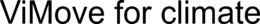 VIMOVE FOR CLIMATE trademark