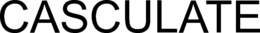 CASCULATE trademark