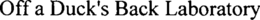 OFF A DUCK'S BACK LABORATORY trademark