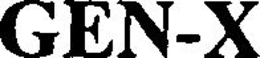 GEN-X trademark