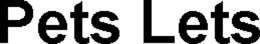 PETS LETS trademark