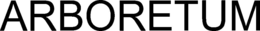 ARBORETUM trademark