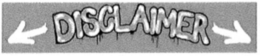DISCLAIMER trademark