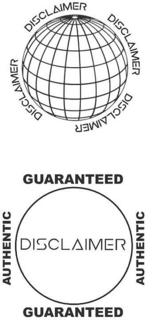 DISCLAIMER GUARANTEED AUTHENTIC DISCLAIMER GUARANTEED AUTHENTIC trademark