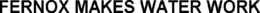 FERNOX MAKES WATER WORK trademark