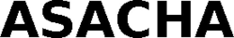 ASACHA trademark