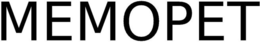 MEMOPET trademark