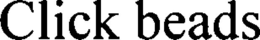 CLICK BEADS trademark