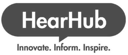HEARHUB INNOVATE. INFORM. INSPIRE. trademark