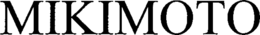 MIKIMOTO trademark