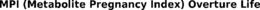 MPI (METABOLITE PREGNANCY INDEX) OVERTURE LIFE trademark