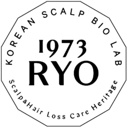 1973 RYO KOREAN SCALP BIO LAB SCALP&HAIR LOSS CARE HERITAGE trademark