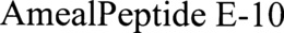 AMEALPEPTIDE E-10 trademark