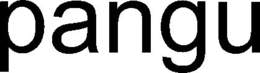 PANGU trademark