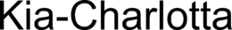 KIA-CHARLOTTA trademark