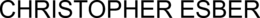 CHRISTOPHER ESBER trademark