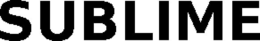 SUBLIME trademark