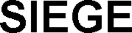 SIEGE trademark