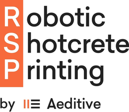 ROBOTIC SHOTCRETE PRINTING BY AEDITIVE trademark