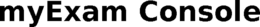 MYEXAM CONSOLE trademark