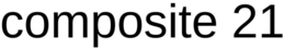 COMPOSITE 21 trademark