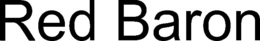 RED BARON trademark