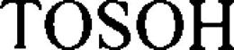 TOSOH trademark