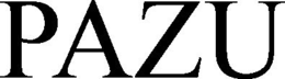 PAZU trademark