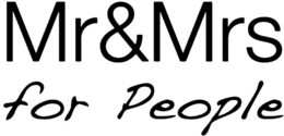 MR & MRS FOR PEOPLE trademark