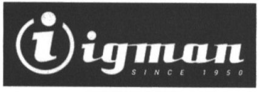 IGMAN SINCE 1950 trademark