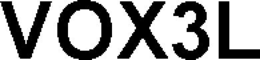 VOX3L trademark