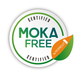 CERTIFIED MOKA FREE CERTIFIED BY RODICUT INDUSTRY trademark