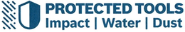 PROTECTED TOOLS IMPACT WATER DUST trademark