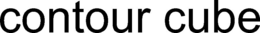 CONTOUR CUBE trademark