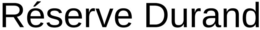 RÉSERVE DURAND trademark
