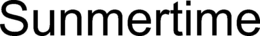 SUNMERTIME trademark